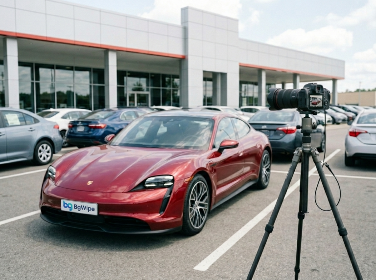 car dealership photography