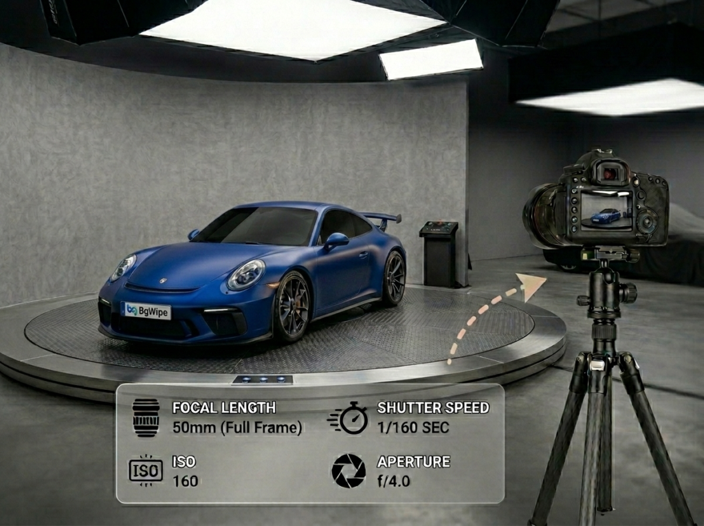 car photography settings