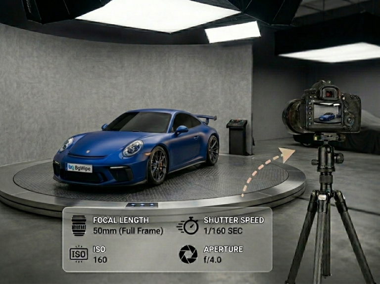 car photography settings